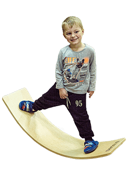 на балансире Рокерборд